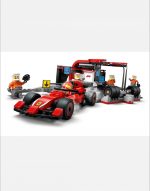 City #60443 F1® Pit Stop & Pit Crew with Ferrari Car - Image 3