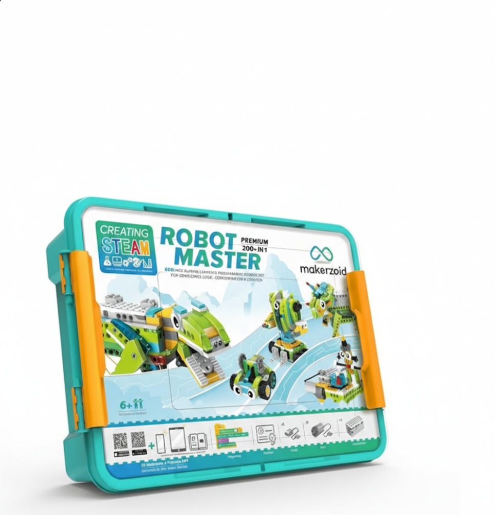 Screenshot_20260114_201231_Google makerzoid Coding Robot Kit for Kids Ages 6+, 200+ in 1 APP Control Dinosaur Robot Toy, Educational Scratch Program Robotic Kit with 47 Video Courses, Toy for Boys Girls(600 Blocks) - Image 1