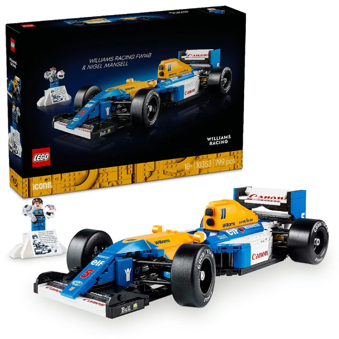 -original-10353-alt1 LEGO® Icons#10353 Williams Racing FW14B & Nigel Mansell - Image 1