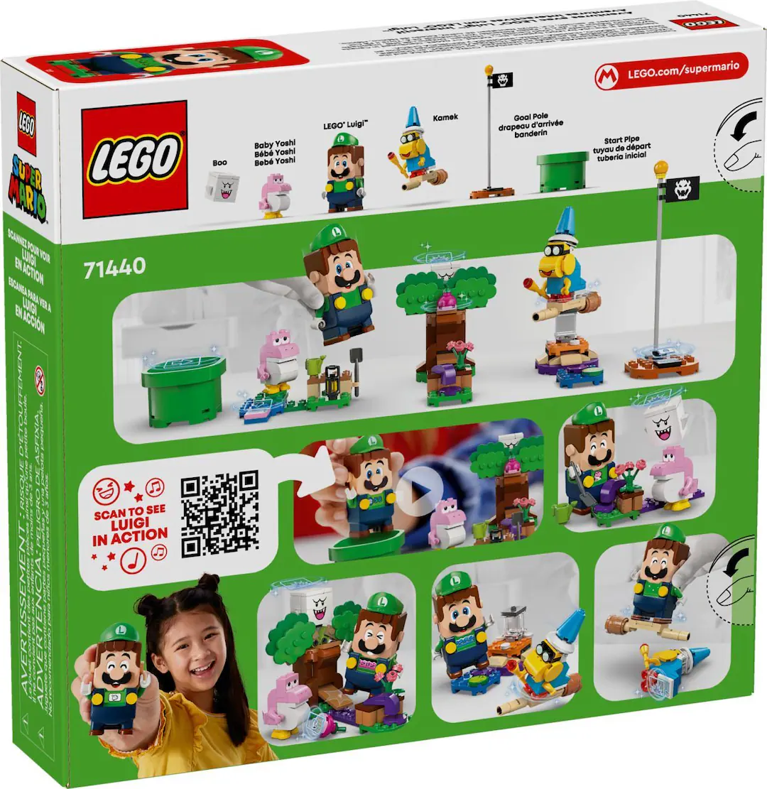-original-71440-alt5 LEGO® Super Mario™#71440 Adventures with Interactive LEGO® Luigi™ - Image 1