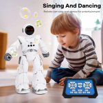 Babyltrl Remote Control Robot Toys for Kid,RC Smart Robot with Walking Singing Dancing,Intelligent Gesture Sensing & Educational Programmable,for Ages 3 and up - Image 7